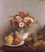 Henri Fantin-Latour Flowers and fruit Spain oil painting artist